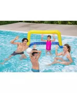 Porta gonfiabile da pallanuoto con palla bestway 142x76cm